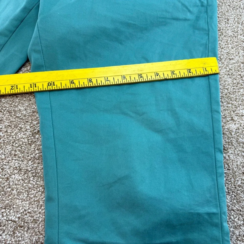 Banana Republic Emerson Chino Mens 33x30 Seafoam Green Pants Trousers Office‎